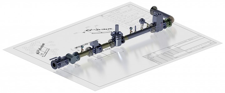 Gas Train Systems |  Fabrication & Design & Assembly