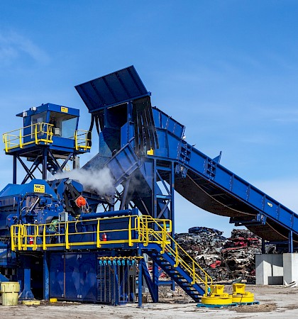 Metal Recycling Factory Installation