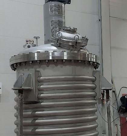 Steel Reactor Manufacturing for Polyester Industry