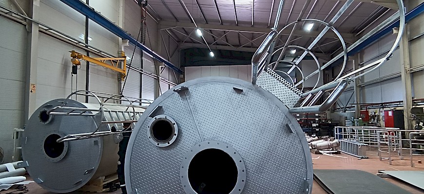 Industrial Carbon Filters Fabrication